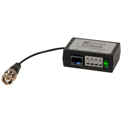 Video Balun/Data/Video Combiner, 24/28VAC, 75 omh Video Output at 1A Supply Current