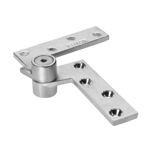 Offset Hung Fire Rated Top Pivot, Satin Chrome