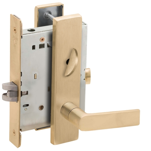 Mortise Lock Satin Brass