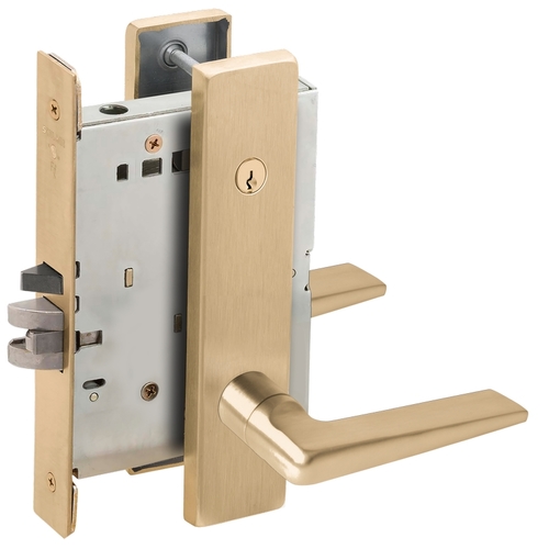 Lock Mortise Lock Satin Brass