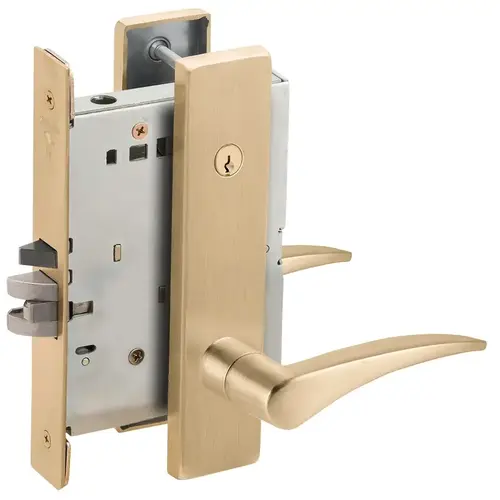 Lock Mortise Lock Satin Brass