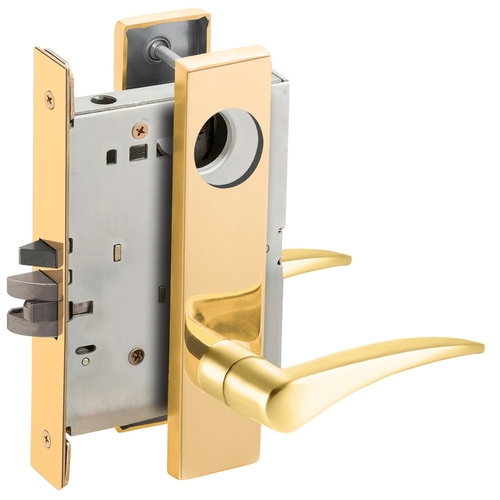 Lock Mortise Lock Bright Brass