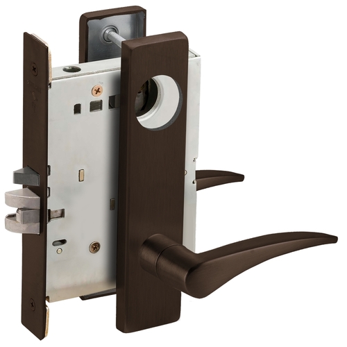 Mortise Lock Aged Bronze