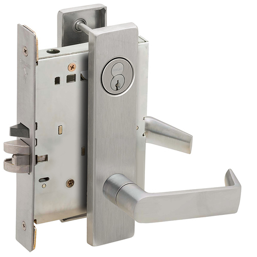 Lock Mortise Lock Satin Stainless Steel