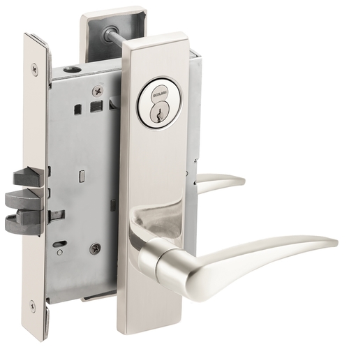 Lock Mortise Lock Bright Stainless Steel