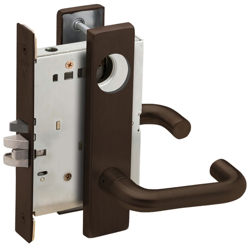 Mortise Lock Aged Bronze