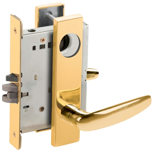 Lock Mortise Lock Bright Brass