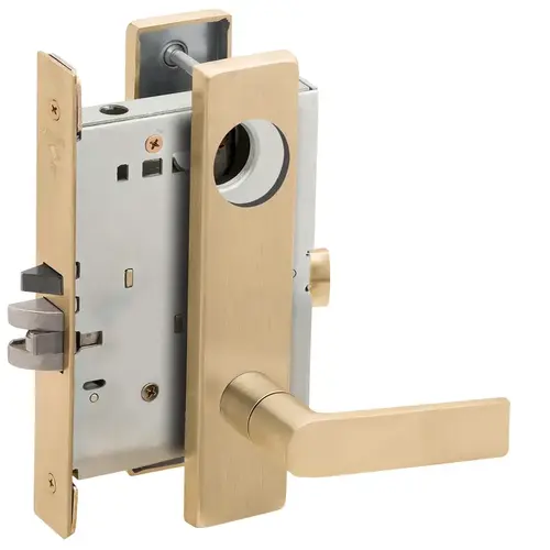 Lock Mortise Lock Satin Brass