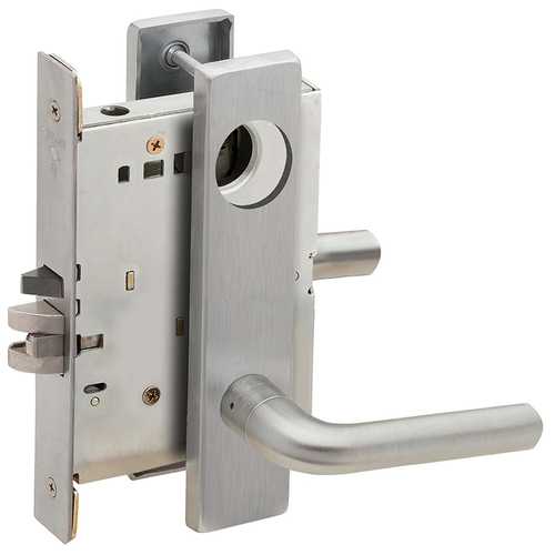 Lock Mortise Lock Satin Stainless Steel