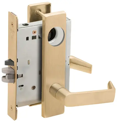 Lock Mortise Lock Satin Brass