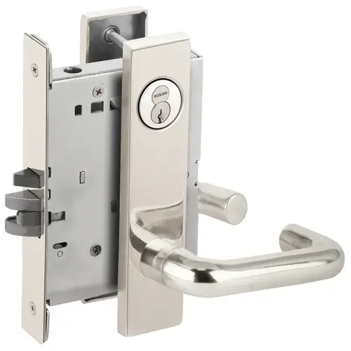 Lock Mortise Lock Bright Chrome