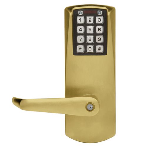 Pushbutton Lock Satin Brass