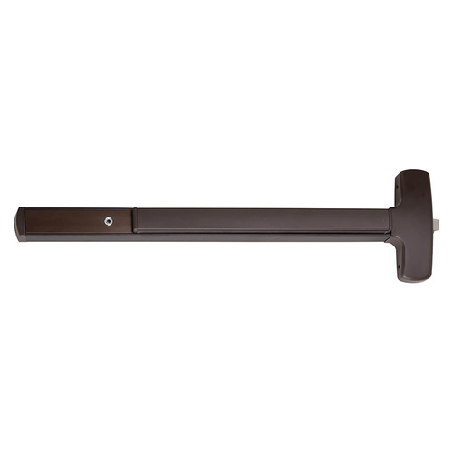 Lock Exit Device Dark Bronze Anodized Aluminum