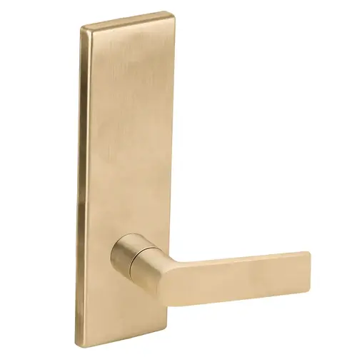 Half Dummy Trim with 01 Lever and N Escutcheon Satin Brass Finish