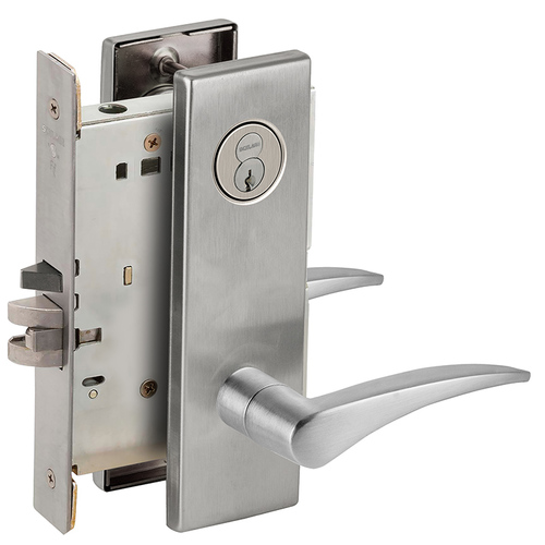 Lock Mortise Lock Satin Stainless Steel