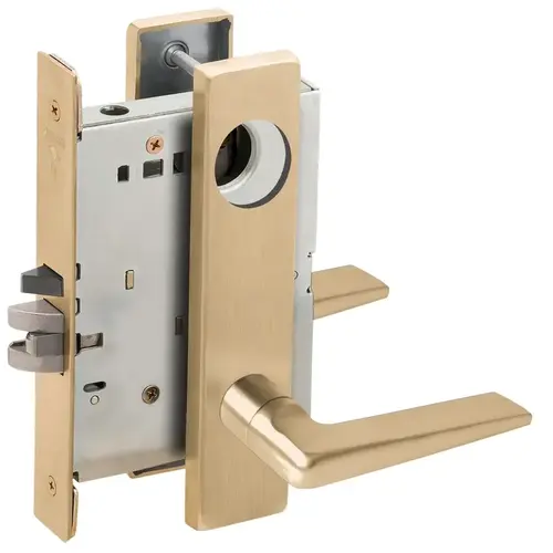 Lock Mortise Lock Satin Brass