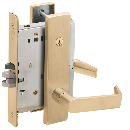 Lock Mortise Lock Satin Brass