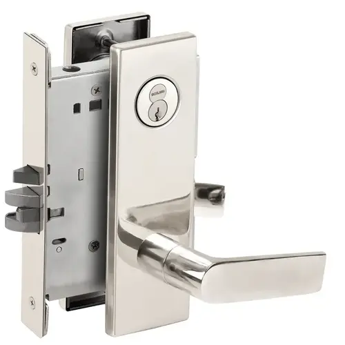 Mortise Lock Bright Chrome