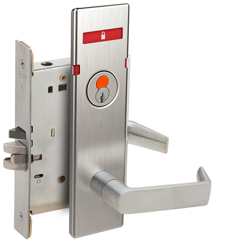 Lock Mortise Lock Satin Chrome