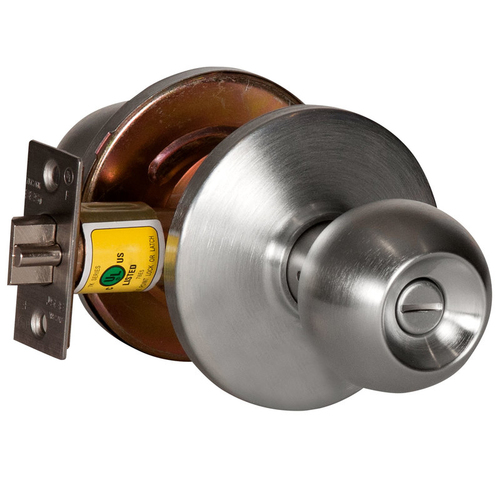 Cylindrical Lock Satin Chromium Plated