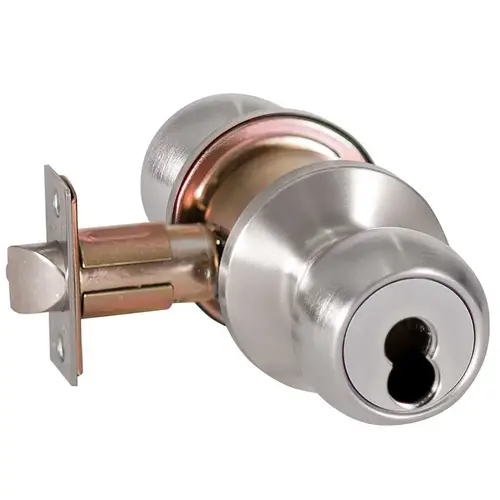 Cylindrical Lock Satin Chromium Plated