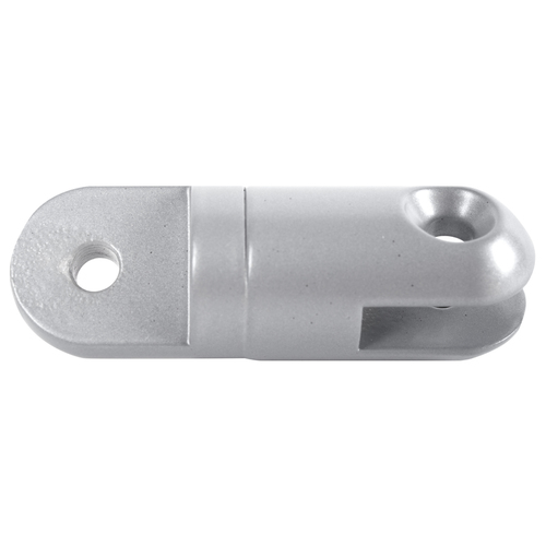 Rixson 900-Z 689 90 Degree Bend Spacer for Electromagnetic Holders; Must be Used with 900 Base Aluminum Finish