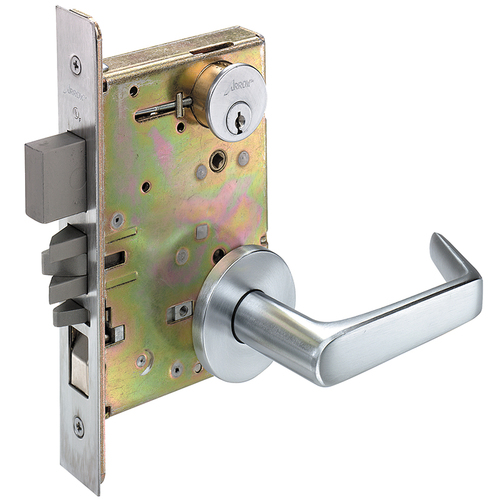 Mortise Lock Satin Chrome