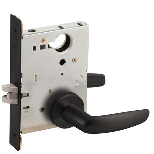 Lock Mortise Lock Flat Black Coated