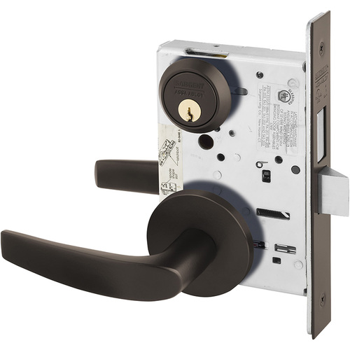 Manufacturing Mortise Lock Dark Oxidized Bronze