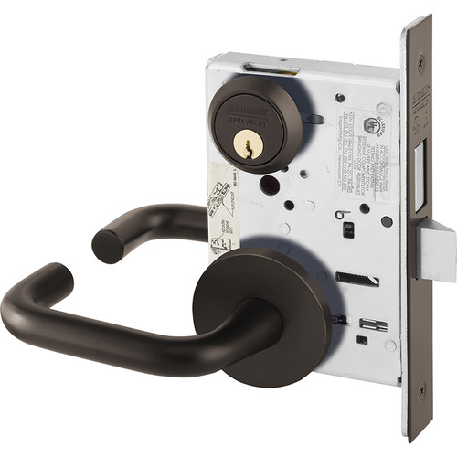 Manufacturing Mortise Lock Dark Oxidized Bronze