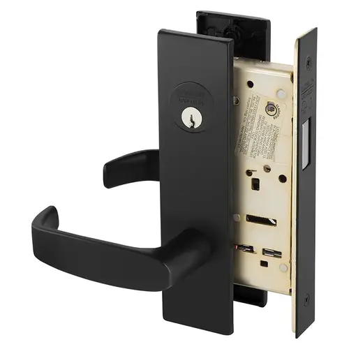 Manufacturing Mortise Lock Black Suede Powder Coat