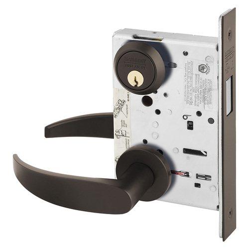 Manufacturing Mortise Lock Dark Oxidized Bronze