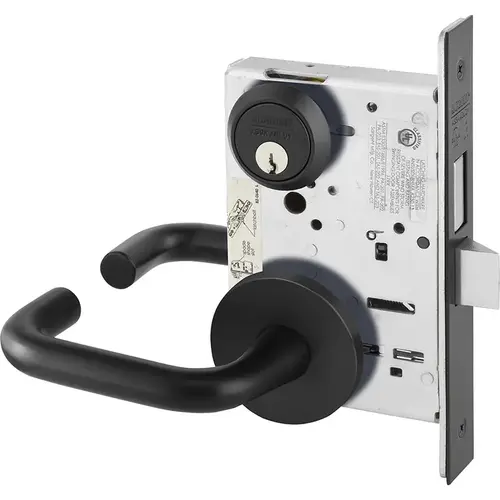 Manufacturing Mortise Lock Black Suede Powder Coat