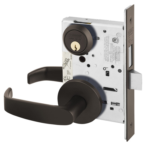 Manufacturing Mortise Lock Dark Oxidized Bronze