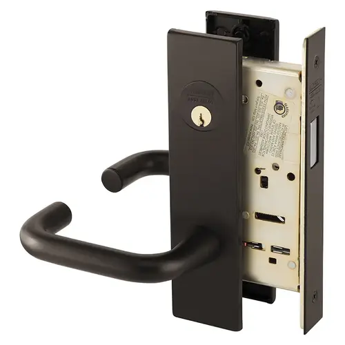 Manufacturing Mortise Lock Dark Oxidized Bronze