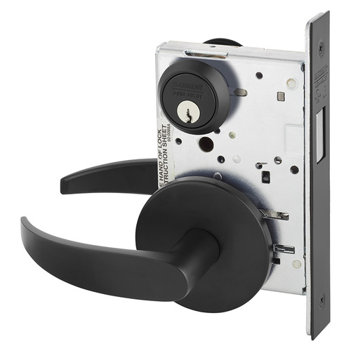 Manufacturing Mortise Lock Black Suede Powder Coat