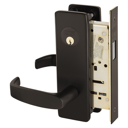 Manufacturing Mortise Lock Dark Oxidized Bronze