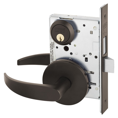 Manufacturing Mortise Lock Dark Oxidized Bronze