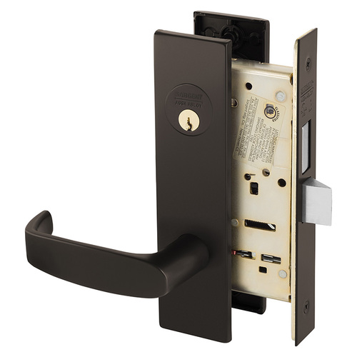 Manufacturing Mortise Lock Dark Oxidized Bronze