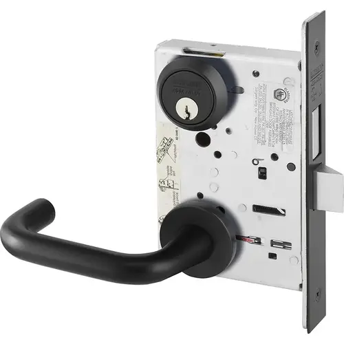 Manufacturing Mortise Lock Black Suede Powder Coat