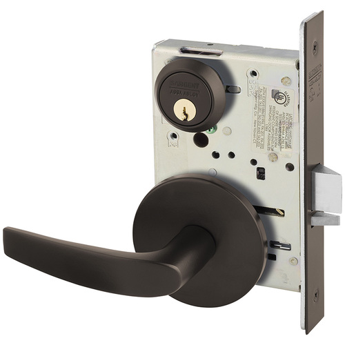 Manufacturing Mortise Lock Dark Oxidized Bronze