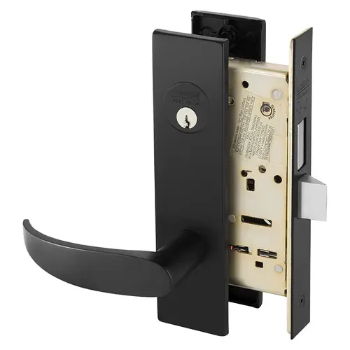 Manufacturing Mortise Lock Black Suede Powder Coat