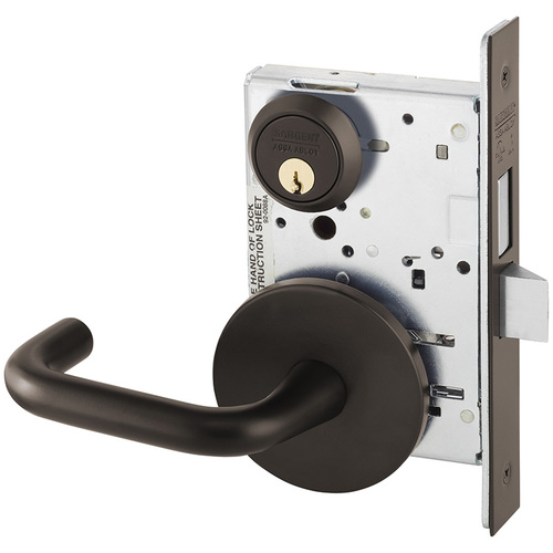 Manufacturing Mortise Lock Dark Oxidized Bronze