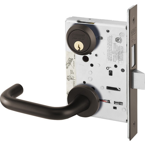 Manufacturing Mortise Lock Dark Oxidized Bronze