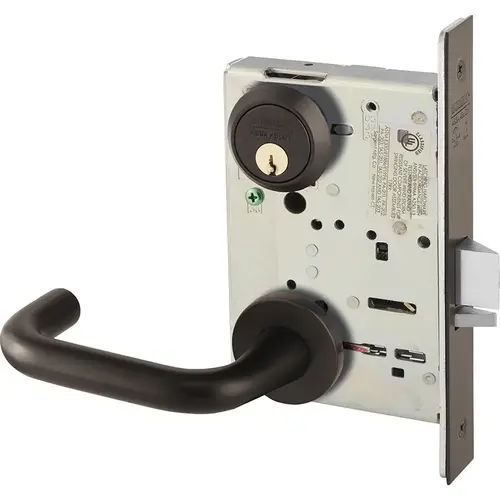 Manufacturing Mortise Lock Dark Oxidized Bronze