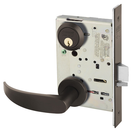 Manufacturing Mortise Lock Dark Oxidized Bronze