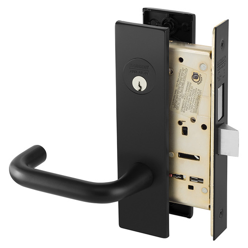 Manufacturing Mortise Lock Black Suede Powder Coat