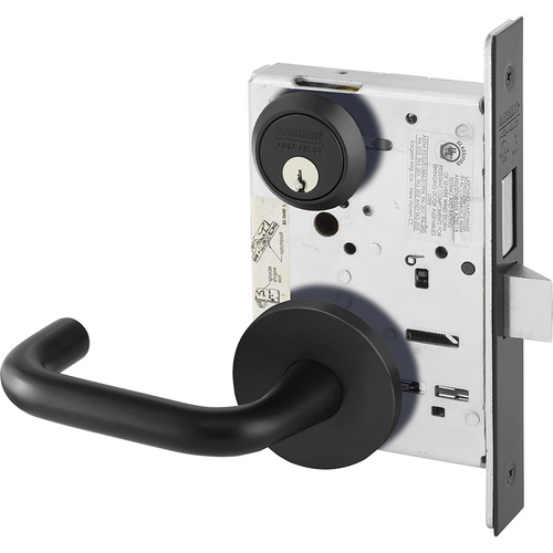 Manufacturing Mortise Lock Black Suede Powder Coat