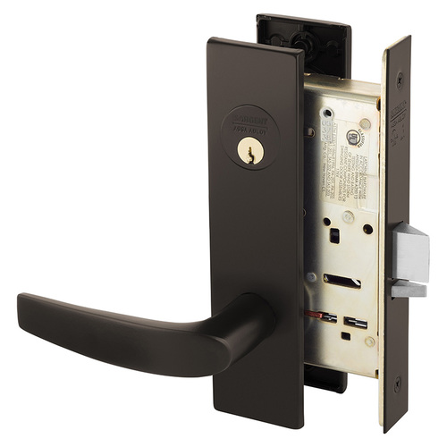 Manufacturing Mortise Lock Dark Oxidized Bronze