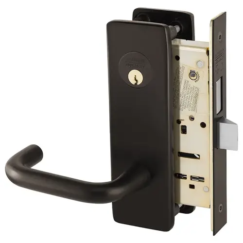 Manufacturing Mortise Lock Dark Oxidized Bronze